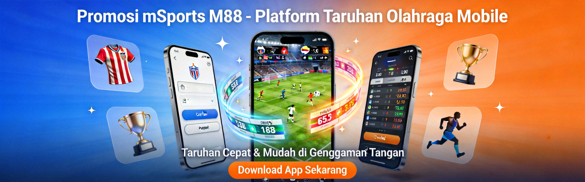 Promosi mSports M88 - Platform Taruhan Olahraga Mobile